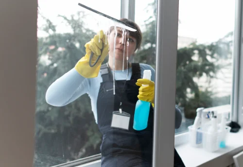 Nettoyage de vitres intérieures et extérieures à Latillé